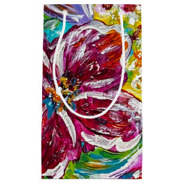 Para Presentes Pequena Sacola de Presente Floral