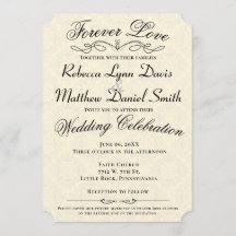 Para sempre declaração da oração do convite do