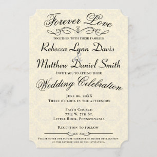 Para sempre declaração da oração do convite do