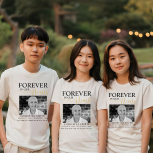 Para sempre em nossos corações Foto Funeral Memori