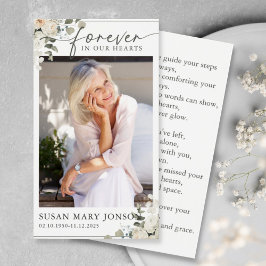 Para sempre no nosso Cartão de Oração Memorial Fun