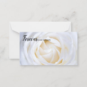 Para sempre no nosso cartão florista Thoughts