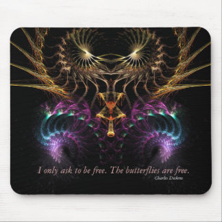 Para ser livre. Citação de Mousepad