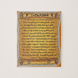 Para ser um Quebra-cabeça de Bruxo Pagan