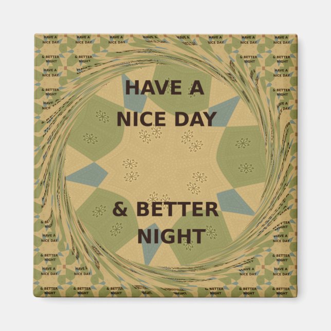 Para servir e proteger Imãs de geladeira (Frente)