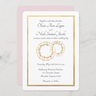 Para Ter E Realizar Convite De Casamento Floral