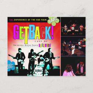 Para Trás! Cartão postal Beatlemania