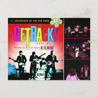 Para Trás! Cartão postal Beatlemania
