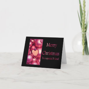 Para um amigo especial Feliz Cartão de Natal