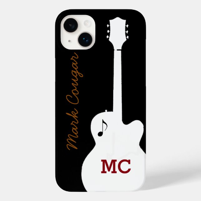 para um guitarrista de rock (Verso)