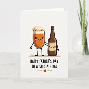 Para um Pai Especial Cartão de Cerveja