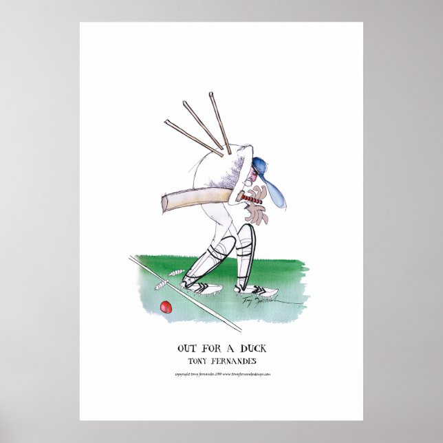 para um pato, tony fernandes poster (Frente)