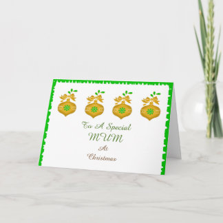 Para Uma Mãe Especial No Cartão De Saudação De Nat