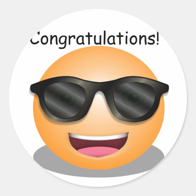 Parabéns! Adesivos (Frente)