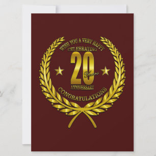 Parabéns ao 20