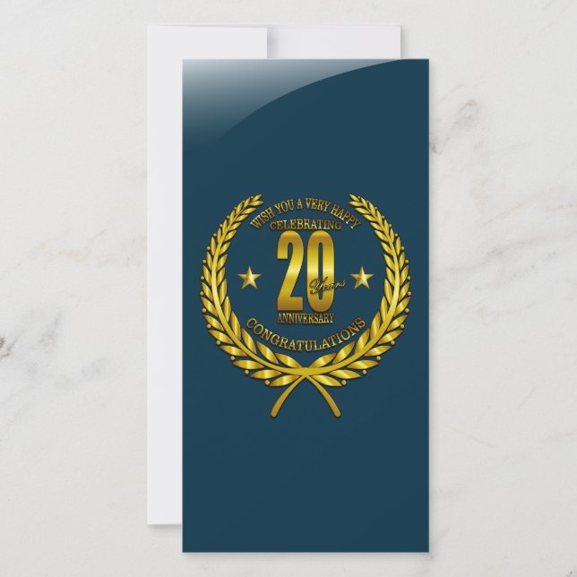 Parabéns ao 20 (Frente)