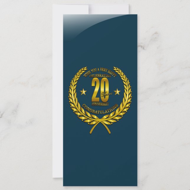 Parabéns ao 20 (Frente)