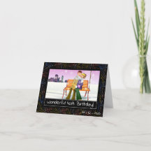 Parabéns ao meu cartão de saudação Hubby