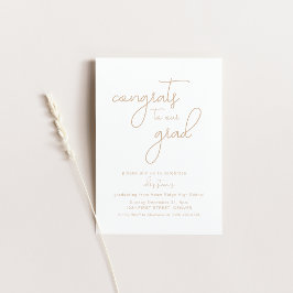 Parabéns ao nosso convite de festa personalizado p