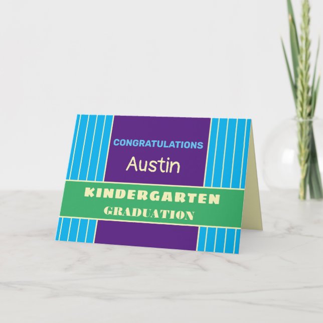 Parabéns! Cartão de graduação personalizado do jar (Frente)