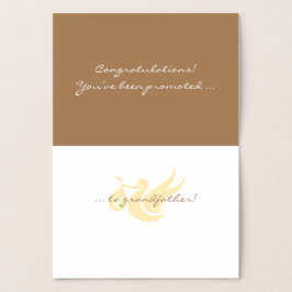 Parabéns! Cartão Foil do Avô