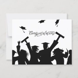 Parabéns Cartão Postal de Formatura
