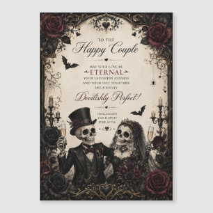 Parabéns casal Eterno Gótico casamento