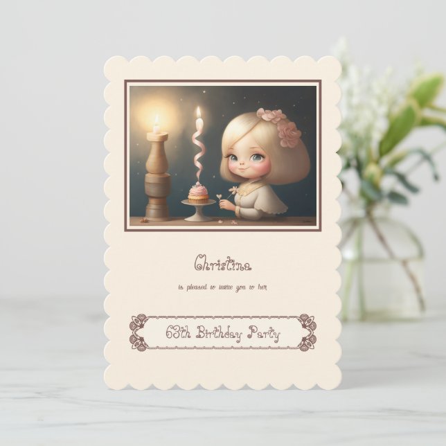 Parabéns, garota 01 (Em pé/Frente)