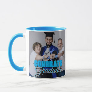 Parabéns Graduado Caneca Personalizada Simples Mod