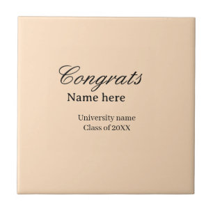 Parabéns graduado nome universidade turma de 20XX