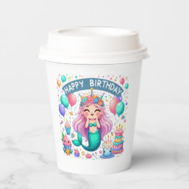 Parabéns, Mermaid Paper Cups