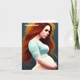 Parabéns no seu Bump! Cartão