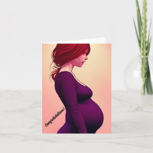Parabéns no seu Bump! Cartão