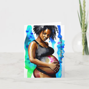 Parabéns no seu Bump! Cartão