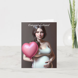 Parabéns no seu Bump! Cartão