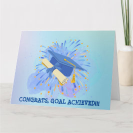 PARABÉNS, OBJETIVO ALCANÇADO!!! CARTÃO