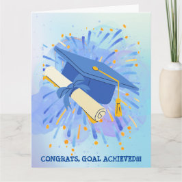 PARABÉNS, OBJETIVO ALCANÇADO!!! CARTÃO