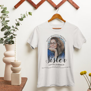 Parabéns pelo Aniversário Celestial Camiseta Mem