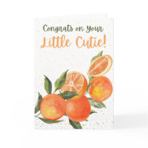 Parabéns pelo seu Pequeno Doce | Cartão de Bebê