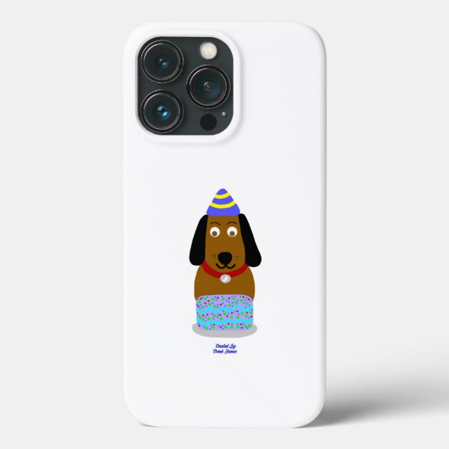 Parabéns Pup Apple iPhone 13 Pro Caso (Verso)