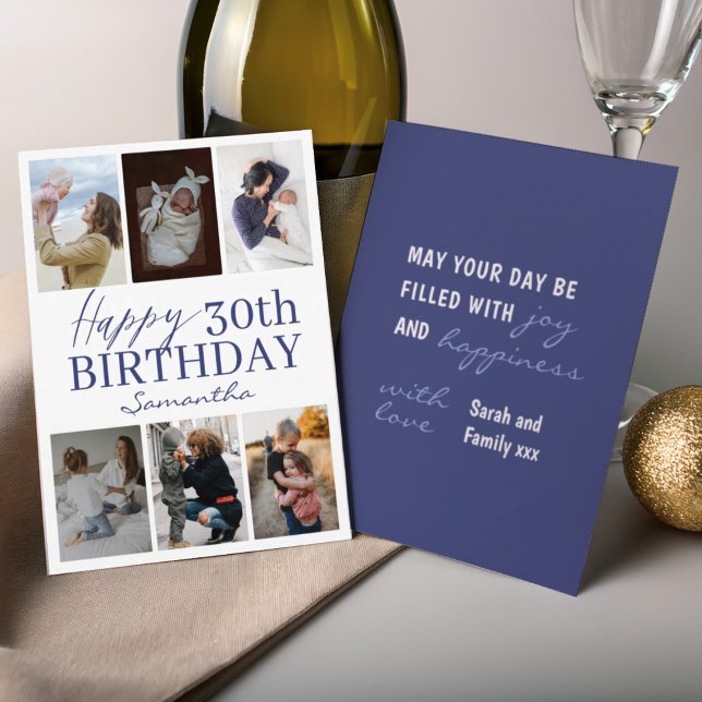 Parabéns qualquer colagem de fotos azul 6 (Criador carregado)