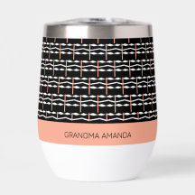 Parabéns vovó étnica africana padrão de arte