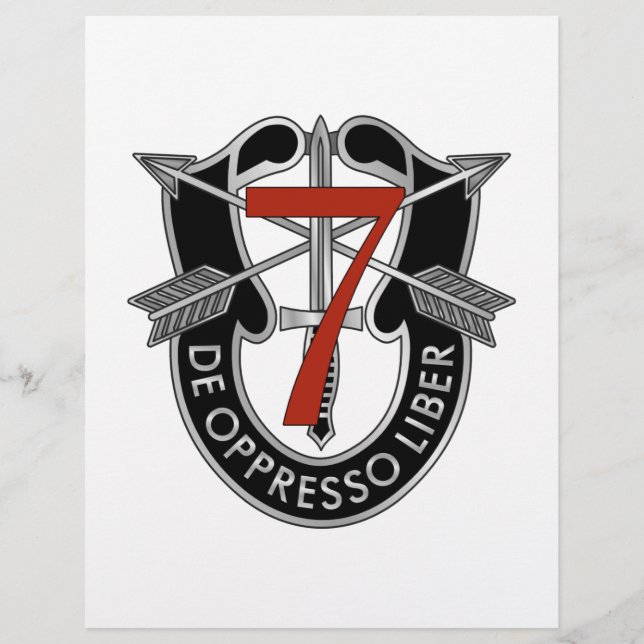Parada do Grupo de Forças Especiais de 7 (Frente)
