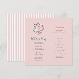 Paragem Floral Russo Com Monograma