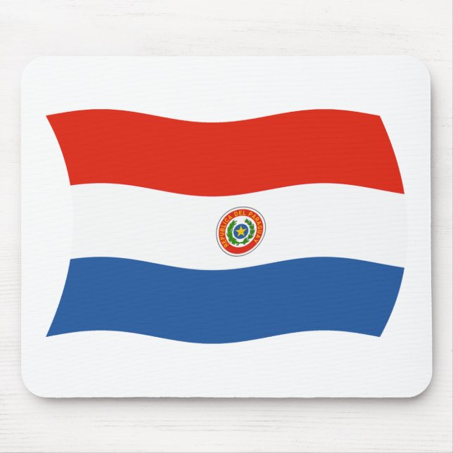 Paraguai Flag Mousepad (Frente)