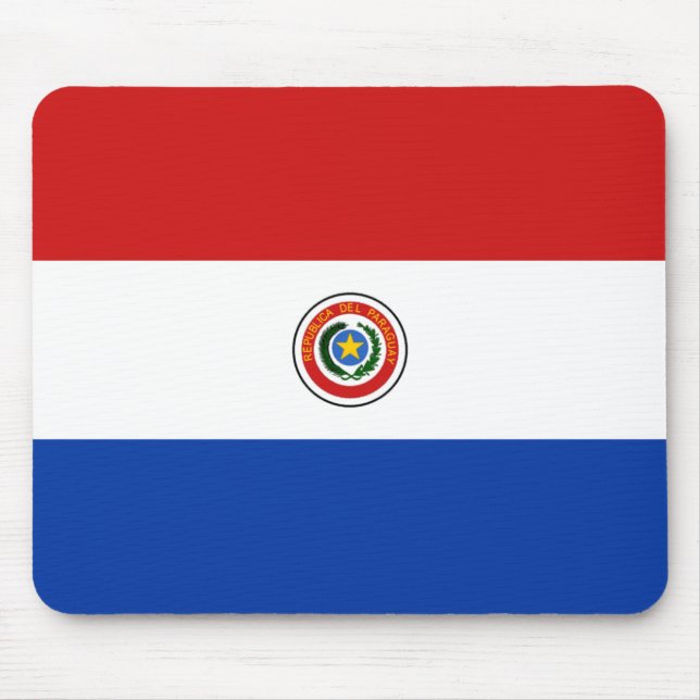 Paraguai Flag Mousepad (Frente)