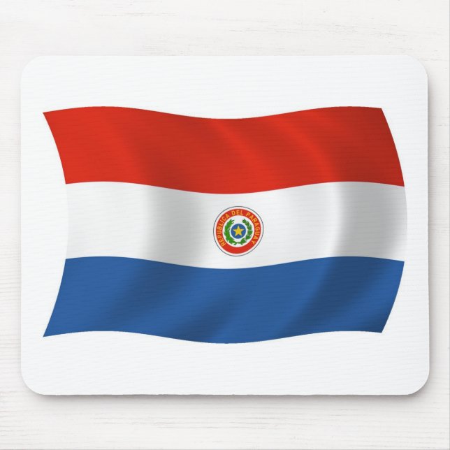 Paraguai Flag Mousepad (Frente)