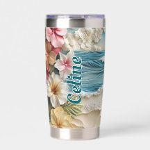 Paraíso 3D tropical personalizável