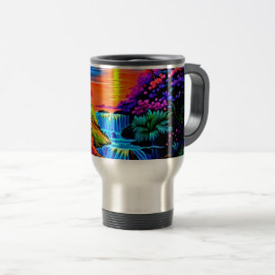 Paraíso de Caneca de viagem de fuga tropical em su