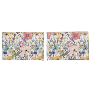 Paraíso de flores em capas de pares brancos para t